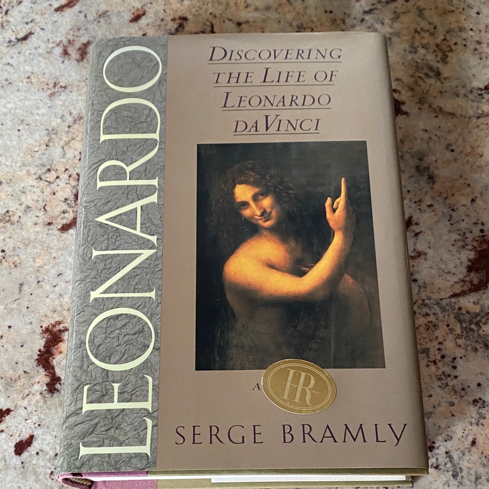 Leonardo da Vinci Hardcover Book - Picture 1 of 2